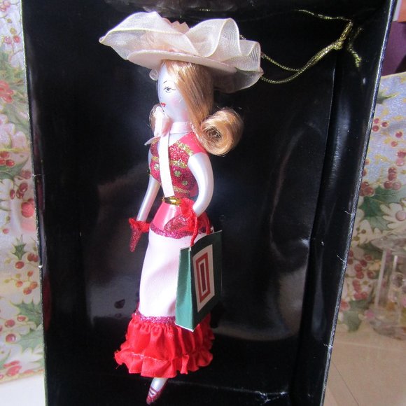 Ladies of Elegance Collection Glass Ornament - Picture 1 of 4